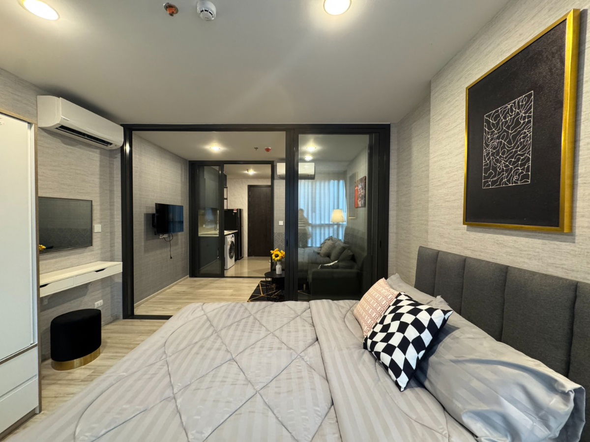picture XT Huaikhwang (1Bed 1Bath) Full furnished 30 Sqm. Rent 17,000/month▫️Line: @sanhaproperty📲095-6922871 - 1/11