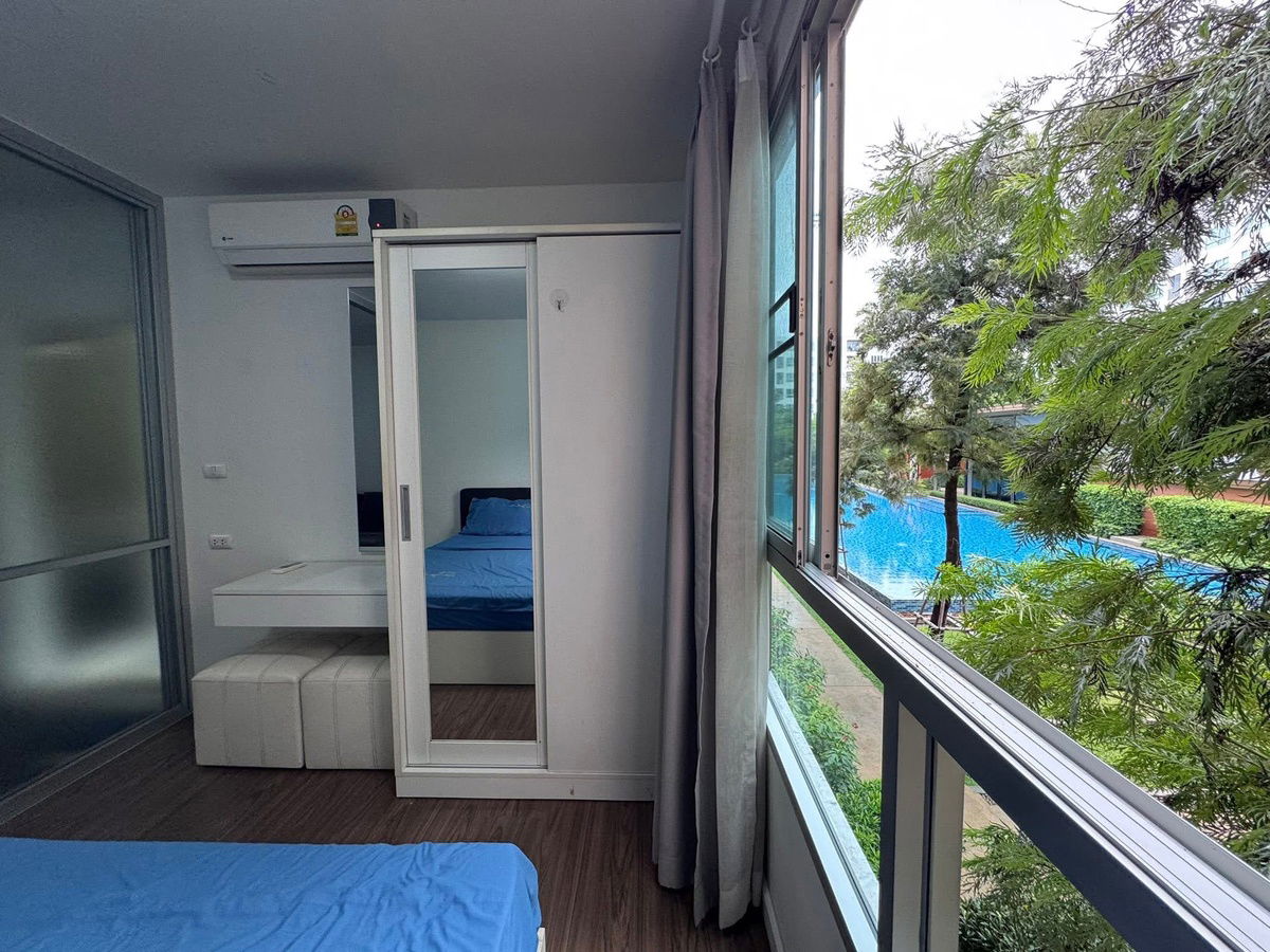 picture ✅sale dcondo nim, 2nd floor, pool view, 30 sq.m., Building B ☎️064-792-4426 (Ben) - 3/20