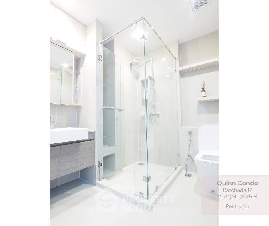 picture 1-BR Condo at Quinn Condo Ratchada 17 near MRT Sutthisan (ID 2207487) - 11/15