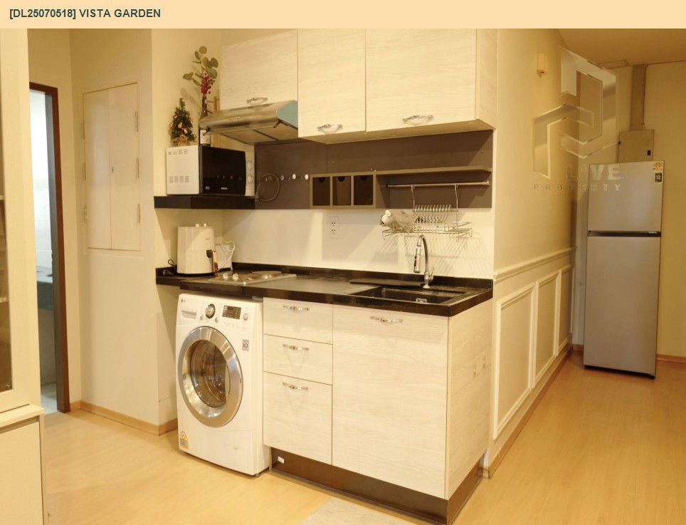 picture DL25070518 Condo for rent, Vista Garden near BTS Phra Khanong, ready to move in, call urgently 0656133286 LineID @534wlwof - 6/9