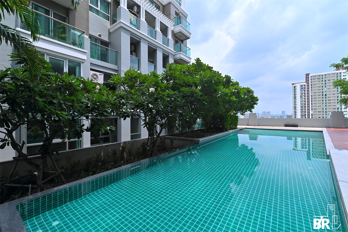 รูป ยูนิต Luxury หรูหราแบบไม่ต้องรอ เบ็ล อเวนิว 1 ใกล้ MRT สถานีพระราม 9 - รูปที่ 7/9