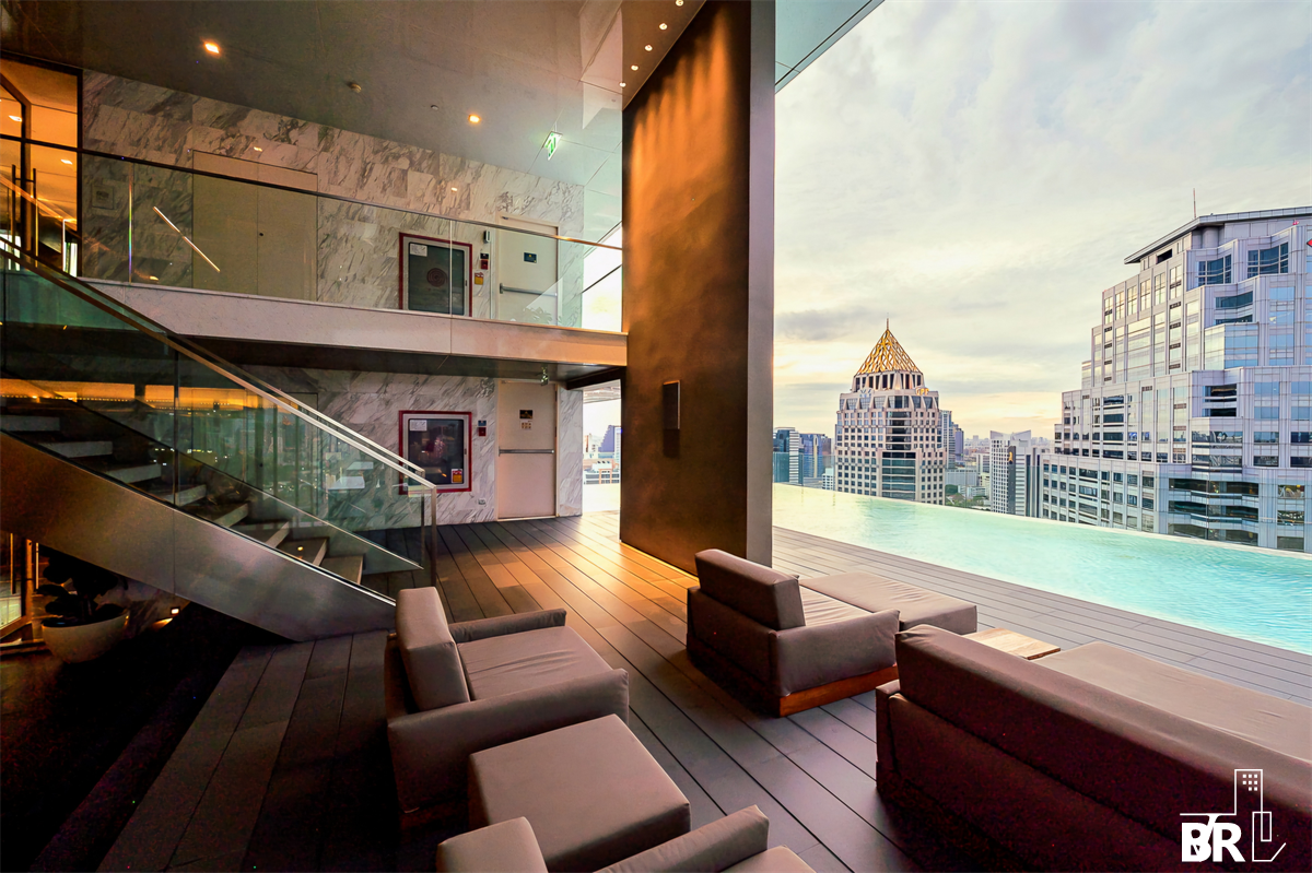 รูป ศาลาแดง วัน ใกล้ MRT สถานีลุมพินี ยูนิต Luxury หรูหราแบบไม่ต้องรอ - รูปที่ 7/9