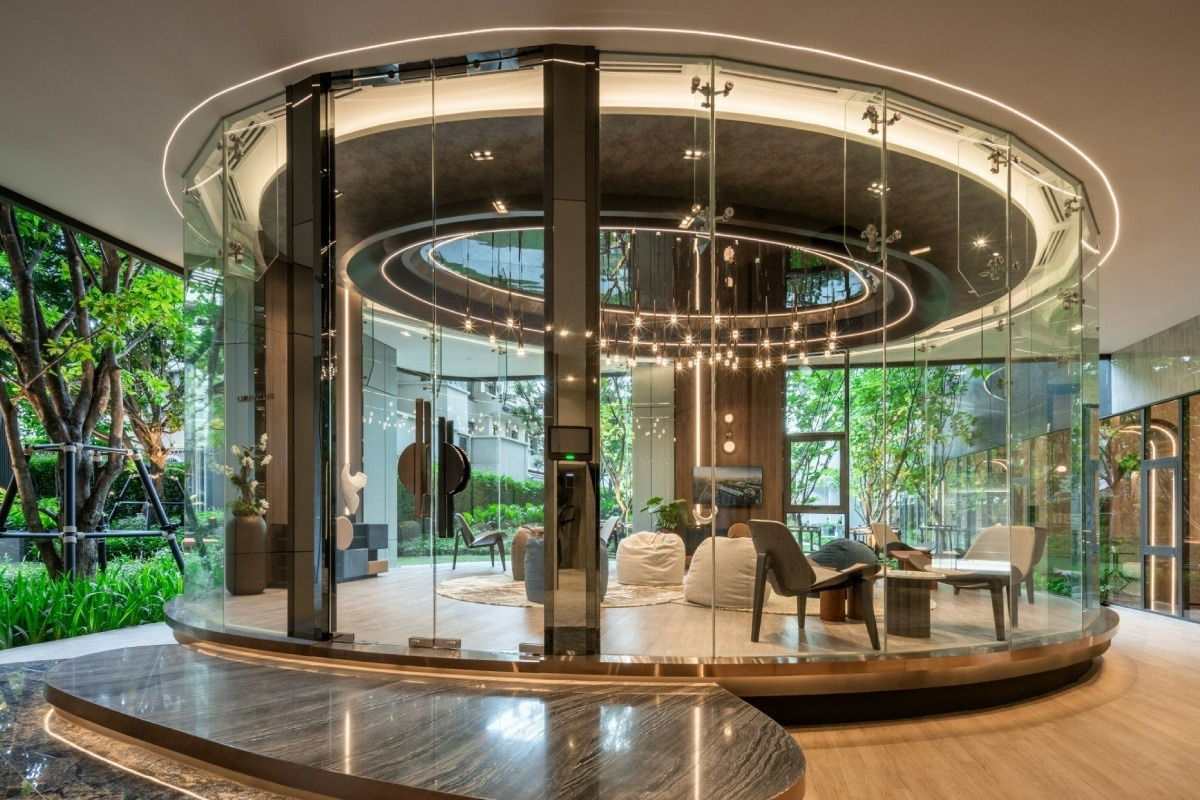 picture Brand new Life Rama 4 - Asoke, 2 bedroom, 20th floor, Chao Phaya River view, near MRT Queen Sirikit  - 28/29