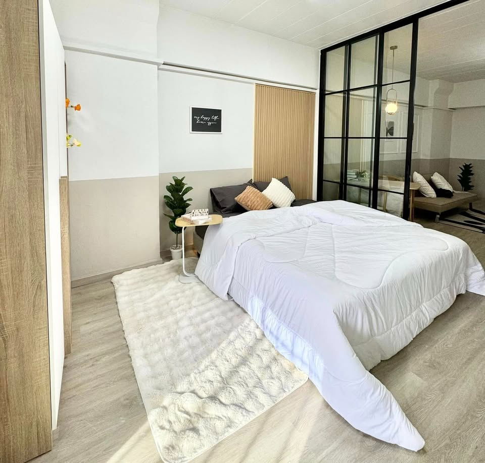 picture For rent: Sukhapiban 3 Condo, room size 42 sqm., rental price 9,500 baht. Interested, call 0894282491, Line ID: jeabmona - 3/12