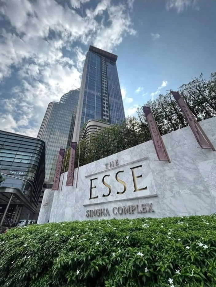 picture 🌿 WS1385 [For rent] The Esse at Singha Complex 💸 Rent only 65,000 baht/month 🚆 Next to MRT Phetchaburi - 1/17