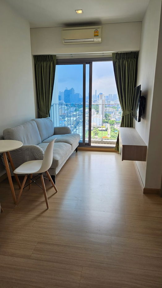 รูป 🍀ให้เช่าคอนโด Whizdom Connect Sukhumvit 101 ใกล้ BTS ปุณณวิถีห้องสวย 30 ตรม.เฟอร์ครบ มีเครื่องซักผ้า เช่าเพียง 16000- - รูปที่ 1/17
