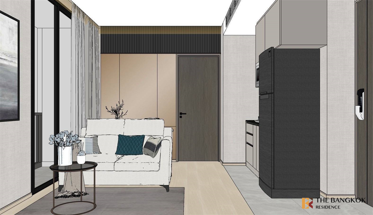รูป The extro phayathai - rangnam ใกล้ BTS สถานีอนุสาวรีย์ชัยสมรภูมิ ยูนิต Luxury หรูหราแบบไม่ต้องรอ - รูปที่ 1/9