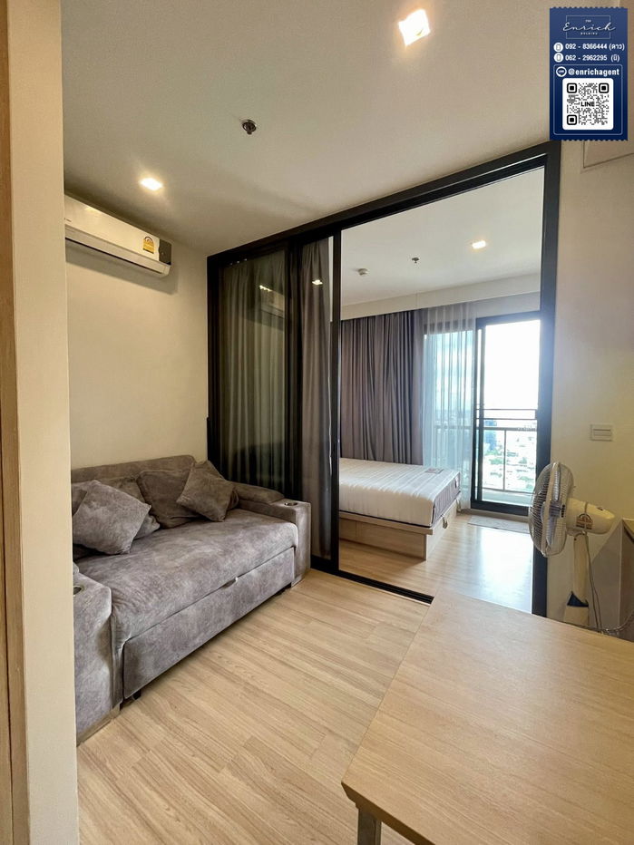 picture 💙For rent M Jatujak, new room, fully furnished, never rented out, BTS Mo Chit, MRT Kamphaeng Phet💙 Call 092-8366444 Dao // Line id : @enrichagent - 1/8
