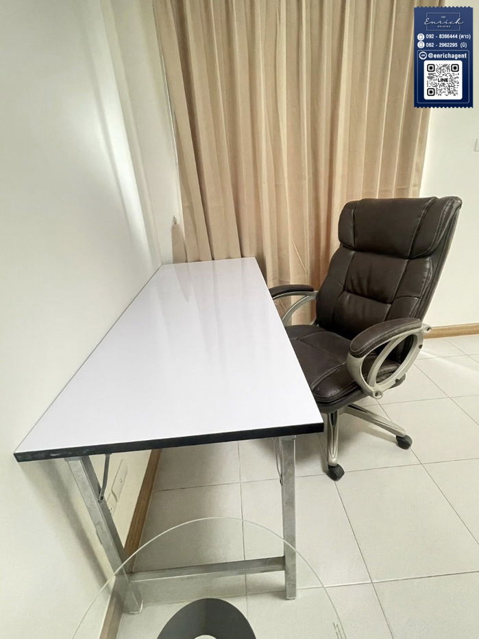 picture 💙For rent Supalai Park Kaset, newly renovated, fully furnished, BTS Kasetsart University💙 Call 062-2962295 Ni// Line id : @enrichagent - 4/11