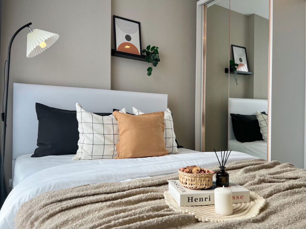 picture Metro Luxe Riverfront Rattanathibet  ** 12K. per month**  28 sq.m.  1Bed 1Bath   8th Floor - 2/13