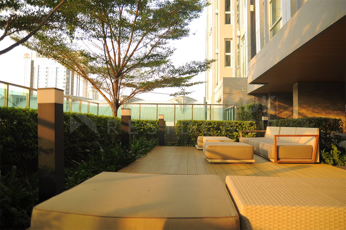 รูป ดีไซน์หรูหรา บรรยากาศเหนือระดับ ไอดีโอ เวิร์ฟ ราชปรารภ ใกล้ Airport Rail Link สถานีราชปรารภ - รูปที่ 8/9
