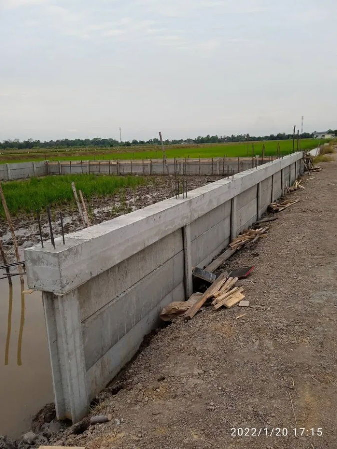 รูป ขายที่ดินถมแล้ว 100 ตร.ว. พร้อมกำแพงล้อมรอบ คลอง 4 คลองหลวง ปทุมธานี ที่ดินสวย ขนาดกำลังดี พร้อมพัฒนา - รูปที่ 4/7