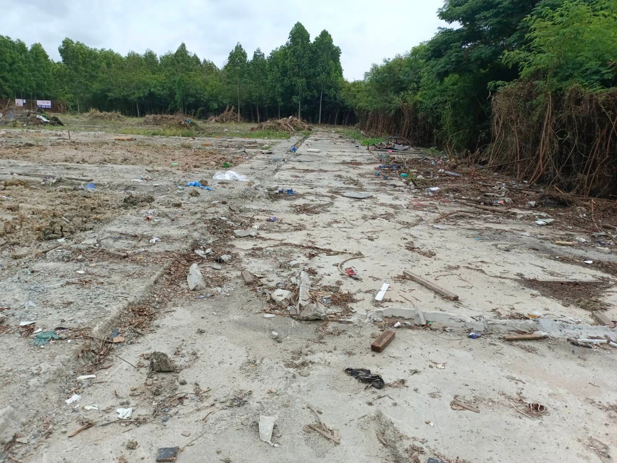 picture fitted land for any projects mainroad 18 meters on taparak road bangpra 65 - 4/7