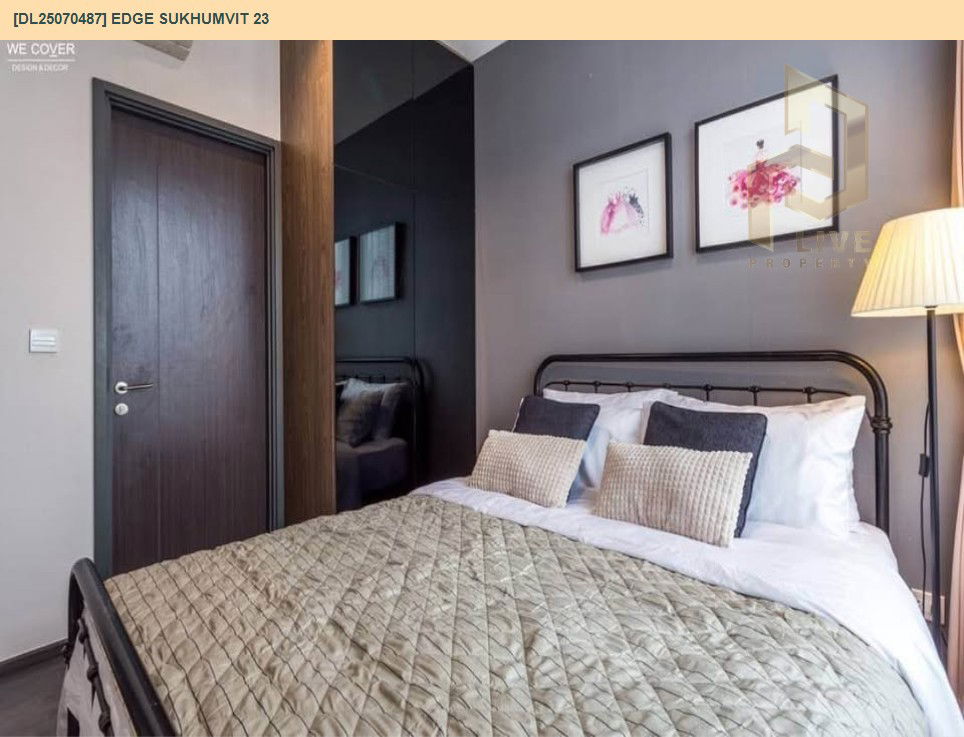 picture DL25070487 Condo for rent, Edge Sukhumvit 23 near BTS Asok, ready to move in, call urgently 0656133286 LineID @655ebbvc - 3/14