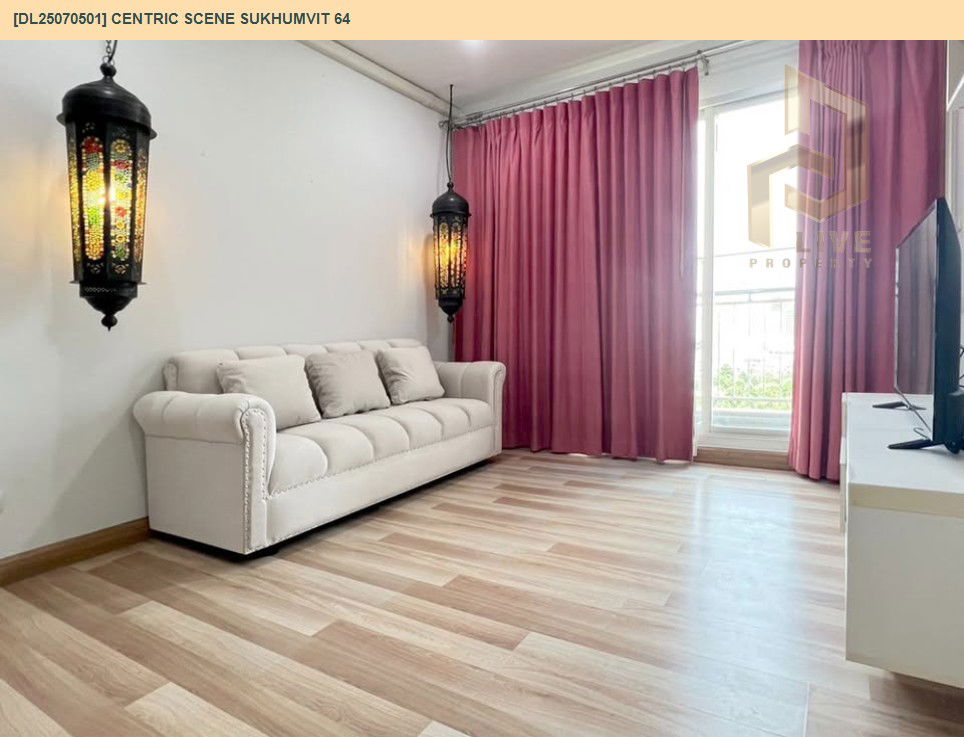 picture MDL25070501 Condo for rent, Centric Scene Sukhumvit 64 near BTS Udom Suk, ready to move in, call urgently 0656133286 LineID @534wlwof - 2/8