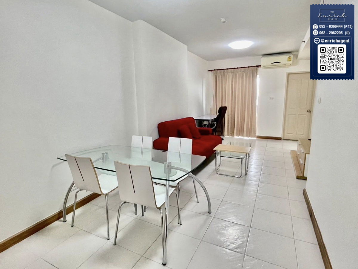 picture 💙For rent Supalai Park Kaset, newly renovated, fully furnished, BTS Kasetsart University💙 Call 062-2962295 Ni// Line id : @enrichagent - 2/11