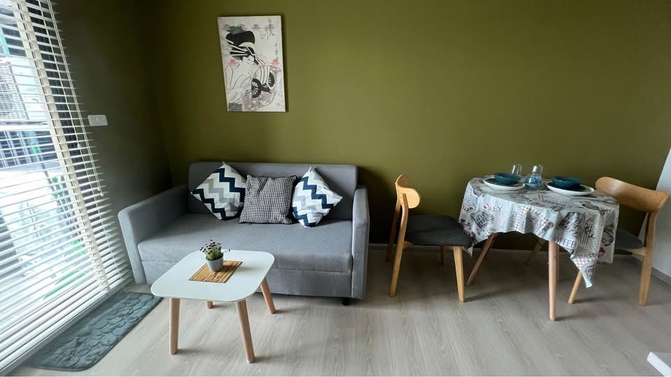 picture 🟢For Rent🟢Nue noble Srinakarin-Lasalle, beautiful room, fully furnished, 📱ADD LINE @nathong97 (reply ⚡ 24 Hr) P461 - 3/9