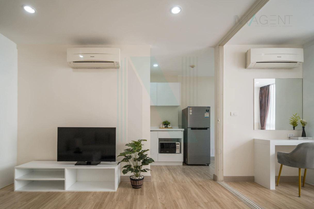 รูป 🔺 ขายคอนโด อิลีเม้นท์ ศรีนครินทร์ อาคาร 3 ชั้น 6 1 ห้องนอน ขนาด 39 ตรม ใกล้ ตลาดรถไฟศรีนครินทร์ - รูปที่ 2/8