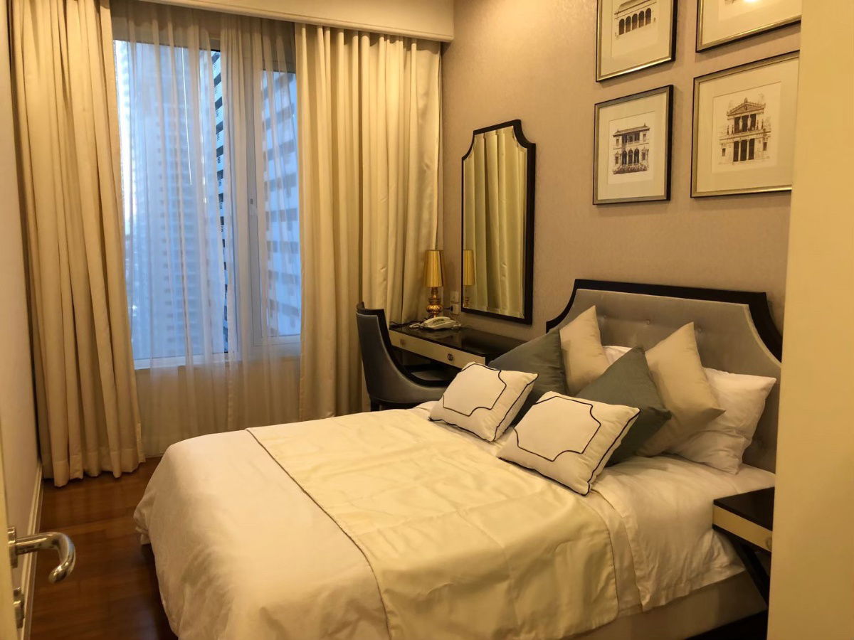 picture LTH12811 - Condo for rent  at Q Langsuan Size 84.85 sqm. 2 beds 2 baths Near BTS Chidlom Station ONLY 85K/Month - 5/8