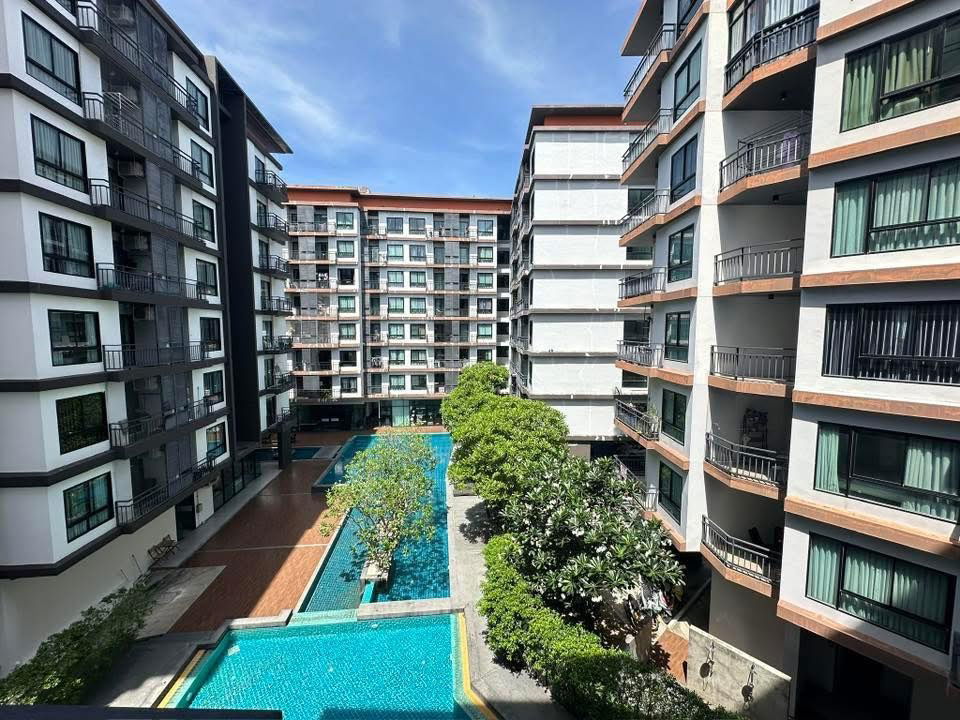 รูป Living Avenue ตึกB ชั้น4 นบางแสน -------------วิวสระ+ห้องใหญ่------------Tel 097-049-5874 (Line: @choncondo มี@ด้วย) - รูปที่ 6/8