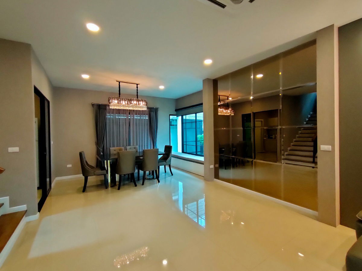 รูป [[ให้เช่า]] บ้านเดี่ยว ใกล้สนามบินสุวรรณภูมิ 🏡แฮมป์ตัน พระราม 9  Hampton Rama 9📌💥 - รูปที่ 4/22