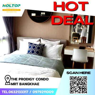 Condos for rent Kasem Rat Hospital Bang Khae : #Z1436 Condo for rent The Prodigy Condo MRT Bangkhae