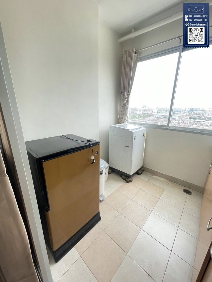 picture 💙For rent Supalai Park Kaset, newly renovated, fully furnished, BTS Kasetsart University💙 Call 062-2962295 Ni// Line id : @enrichagent - 9/11