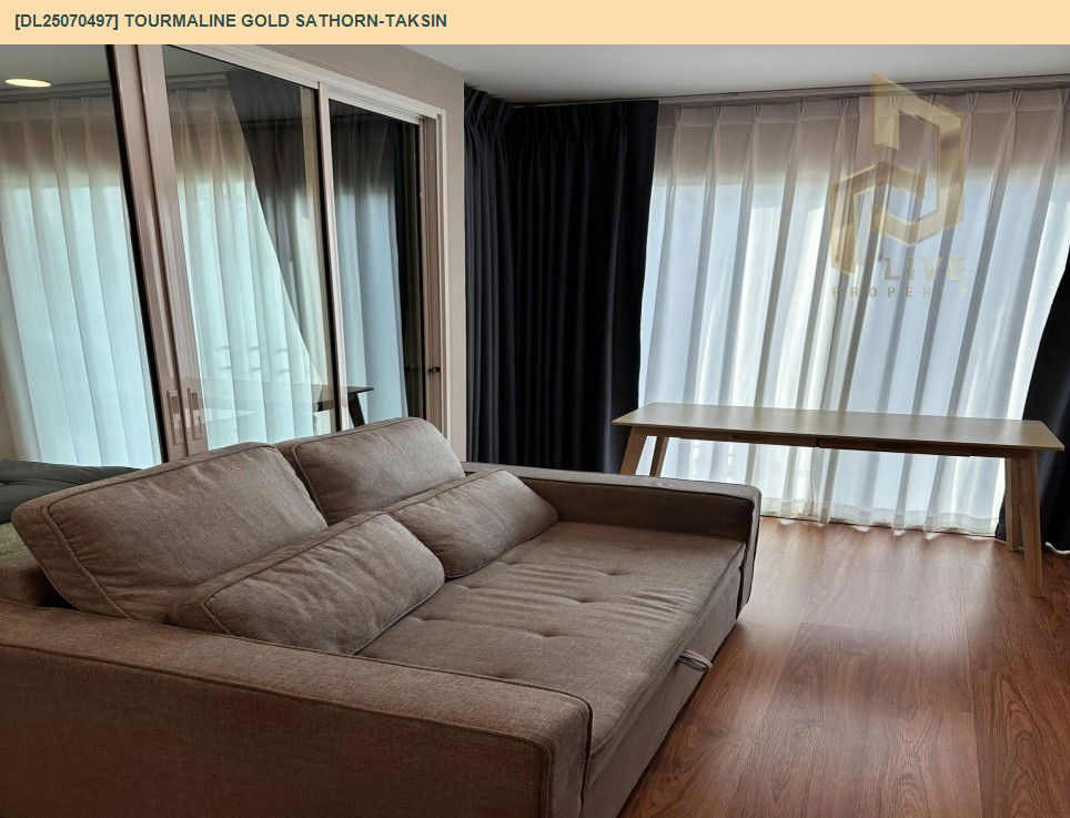 picture DL25070497 Condo for rent, Tourmaline Gold Sathorn-Taksin near BTS กรุงธนบุรี, ready to move in, call urgently 0656133286 LineID @655ebbvc - 12/12