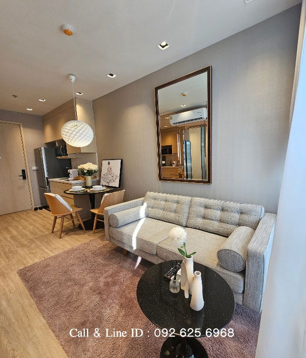 picture For rent 🏠 Noble State 39 Condo ✨ Very beautifully decorated 🏠 1 bedroom, 1 bathroom 🚆 Ready to move in, near BTS Phrom Phong Station - 2/19
