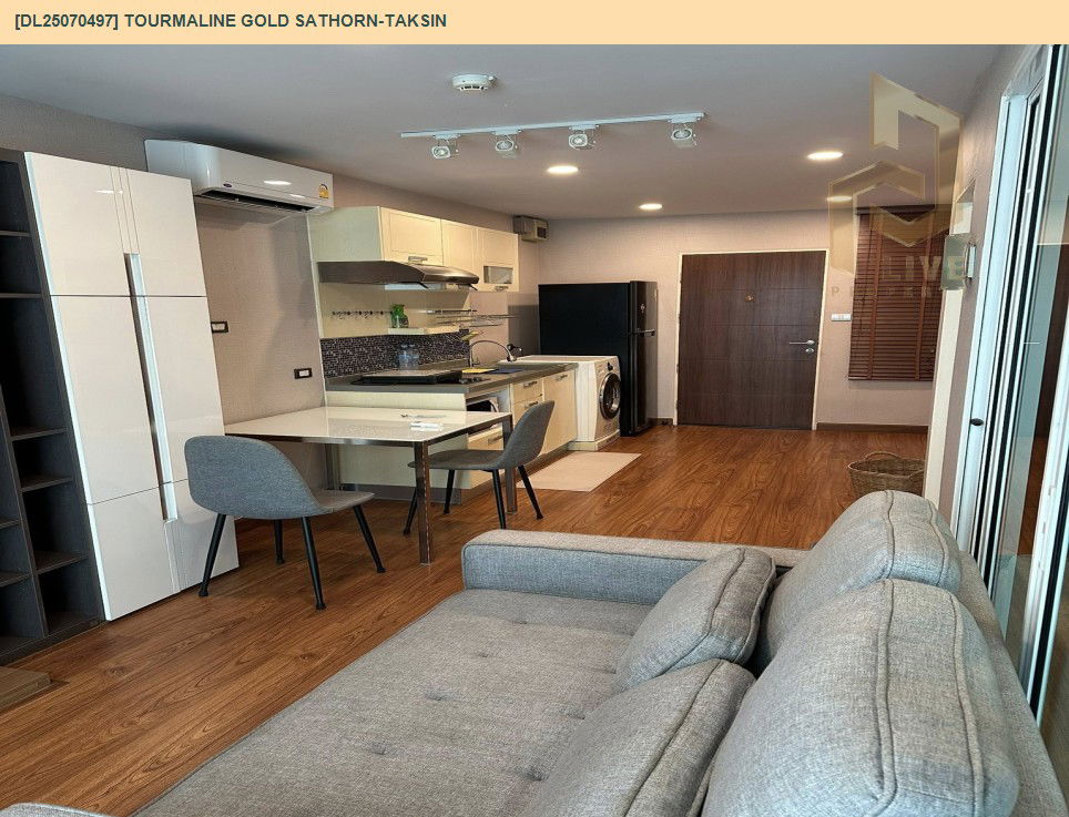 picture DL25070497 Condo for rent, Tourmaline Gold Sathorn-Taksin near BTS กรุงธนบุรี, ready to move in, call urgently 0656133286 LineID @655ebbvc - 7/12