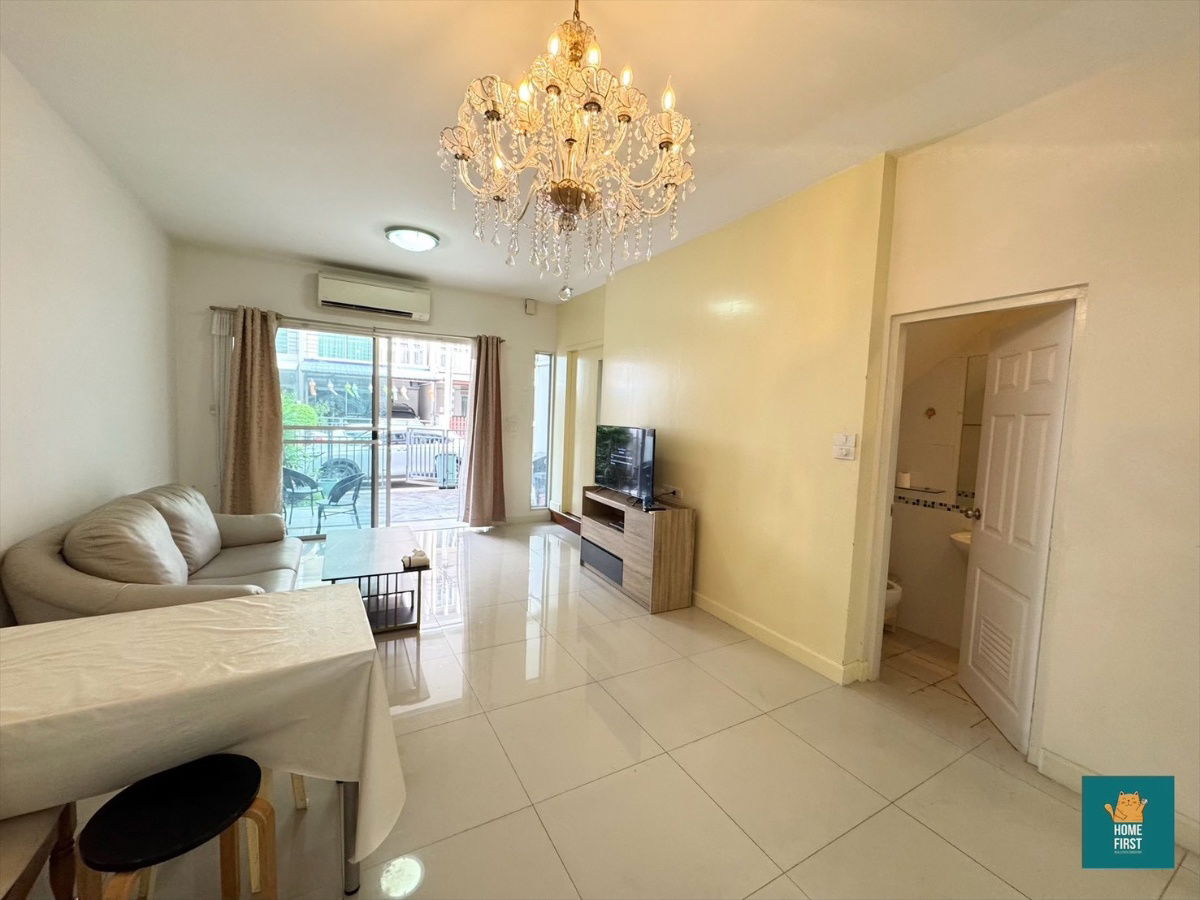 picture Townhouse for rent VISTA PARK Rama 2 with furniture and air conditioner, 3 bedrooms, 3 bathrooms, 20 sq m, 25,000 baht - 15/18