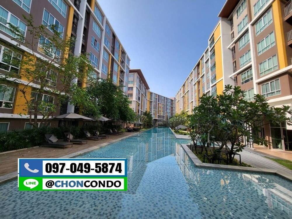 รูป DCondo ดีคอนโด ชั้น5 ตึกD  ------------วิวโล่ง----------Tel 097-049-5874 (Line: @choncondo มี@ด้วย) - รูปที่ 13/13
