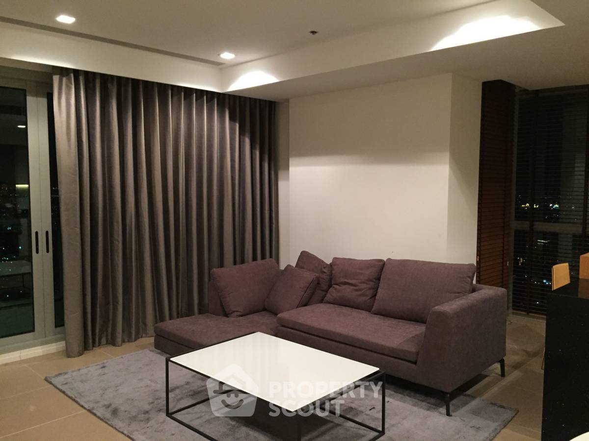 picture 2-BR Condo at The River Condominium near BTS Saphan Taksin (ID 514323) - 1/7