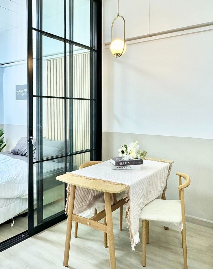 picture For rent: Sukhapiban 3 Condo, room size 42 sqm., rental price 9,500 baht. Interested, call 0894282491, Line ID: jeabmona - 5/12