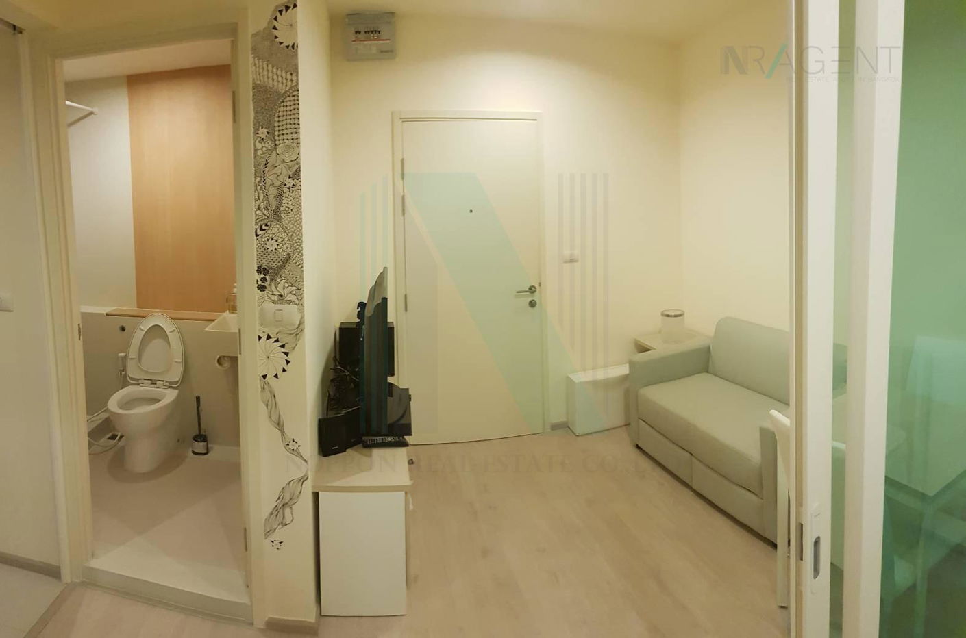 picture For Sell Condo ASPIRE RATCHADA-WONGSAWANG Building 1, Floor 17,1 bed room, Room size 26.00 sqm - 3/8