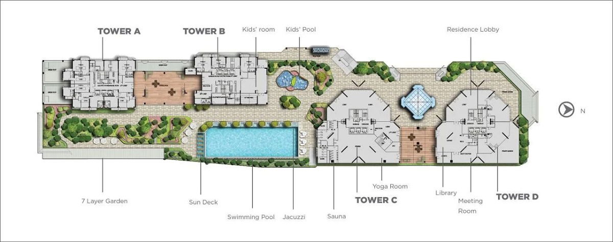 picture MRT Thailand Cultural Center 1.8 km. Price  39,000 Baht Condo Artisan Ratchada ( Rental ) - 22/22