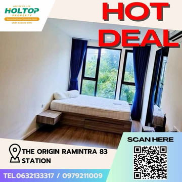 #Z1442 Condo for rent The Origin Ramintra 83 Station