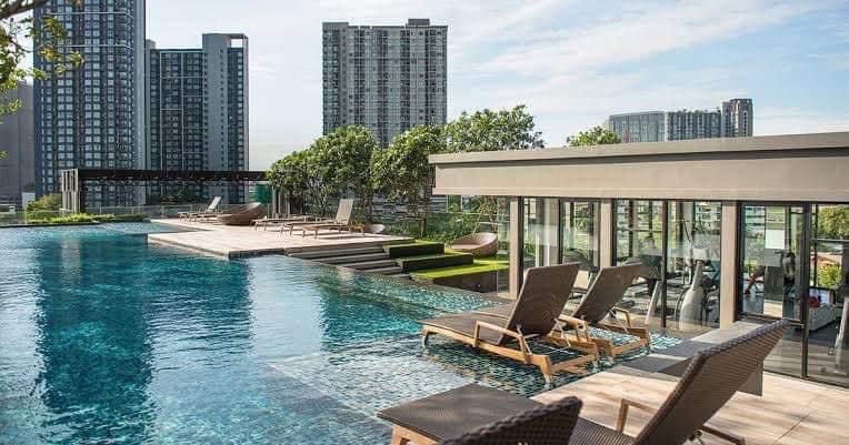 รูป 📌📌คอนโดพร้อมเช่า ห้องสไตล์โมเดิร์น “ The Base Park West ” 🚝 BTS อ่อนนุช 5 นาที เดินทางสะดวก ใจกลางสุขุมวิท 📌📌 - รูปที่ 10/12