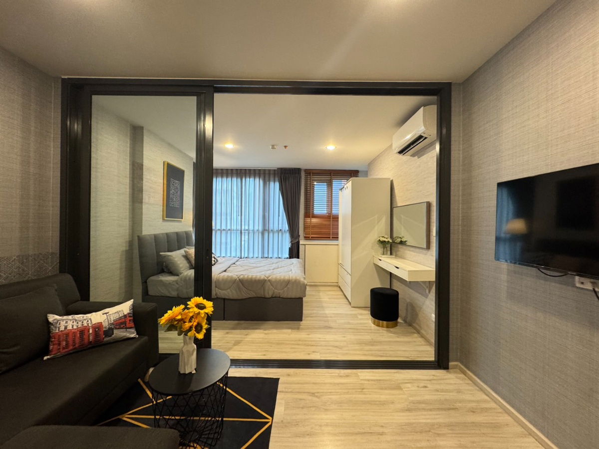 picture XT Huaikhwang (1Bed 1Bath) Full furnished 30 Sqm. Rent 17,000/month▫️Line: @sanhaproperty📲095-6922871 - 9/11