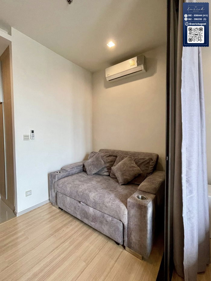 picture 💙For rent M Jatujak, new room, fully furnished, never rented out, BTS Mo Chit, MRT Kamphaeng Phet💙 Call 092-8366444 Dao // Line id : @enrichagent - 3/8