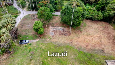 ที่ดิน เกาะสมุย สุราษฎร์ธานี : 1 Rai Flat Land for Sale in Laem Sor - 300m to the beach!