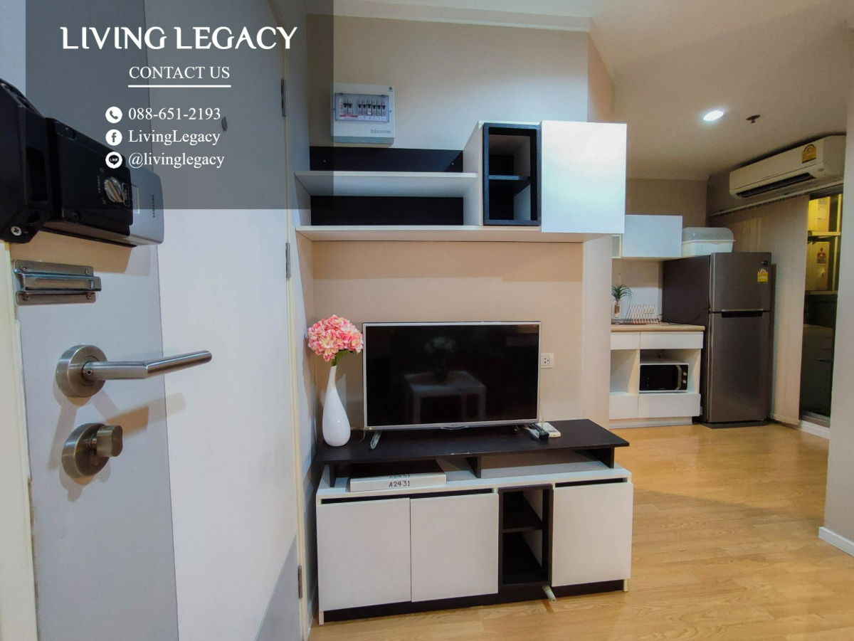 รูป SG0AMJ ให้เช่าคอนโด Lumpini Place Srinakarin - Huamark Station 26 ตร.ม. ชั้น 24 ตึก A line id : @livinglegacy - รูปที่ 7/11