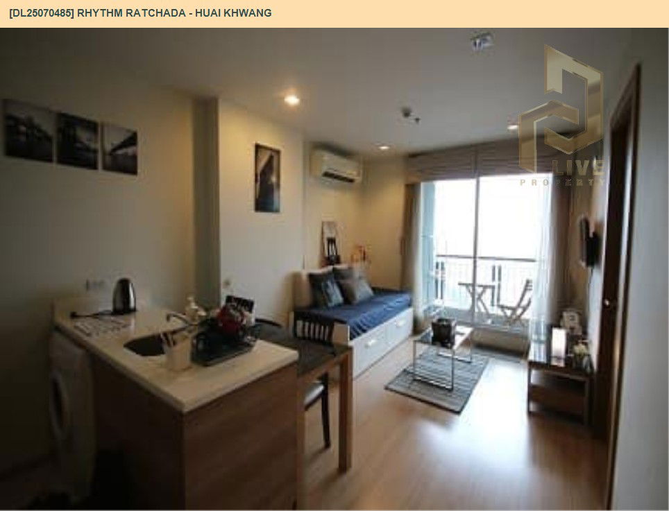 picture DL25070485 Condo for rent, Rhythm Ratchada - Huai Khwang near MRT ห้วยขวาง, ready to move in, call urgently 0656133286 LineID @534wlwof - 2/14