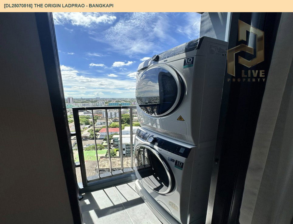 picture DL25070516 Condo for rent, THE ORIGIN LADPRAO - BANGKAPI near -, ready to move in, call urgently 0656133286 LineID @534wlwof - 10/10