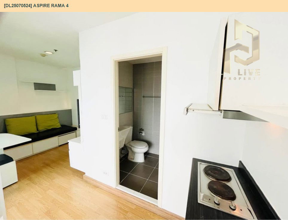 picture MDL25070524 Condo for rent, Aspire Rama 4 near BTS Ekkamai, ready to move in, call urgently 0656133286 LineID @534wlwof - 7/11