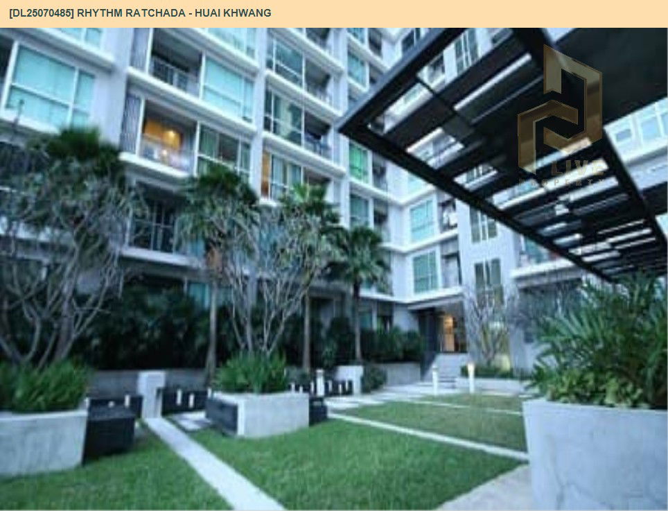 picture DL25070485 Condo for rent, Rhythm Ratchada - Huai Khwang near MRT ห้วยขวาง, ready to move in, call urgently 0656133286 LineID @534wlwof - 14/14