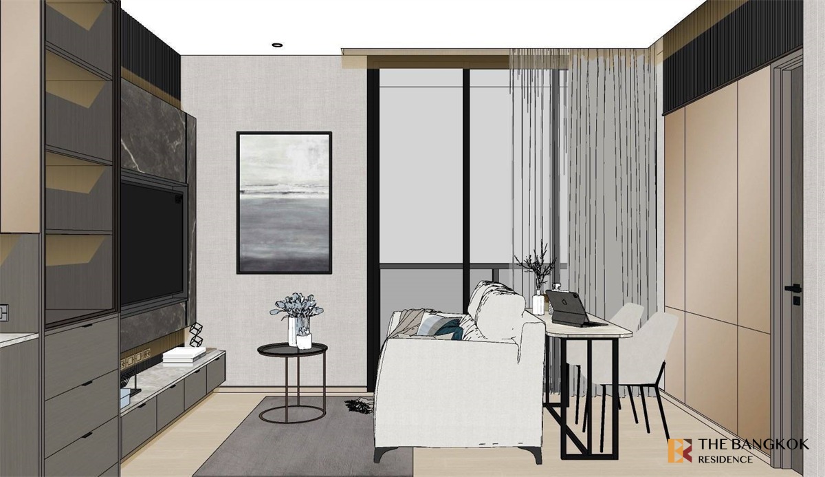รูป The extro phayathai - rangnam ใกล้ BTS สถานีอนุสาวรีย์ชัยสมรภูมิ ยูนิต Luxury หรูหราแบบไม่ต้องรอ - รูปที่ 8/9