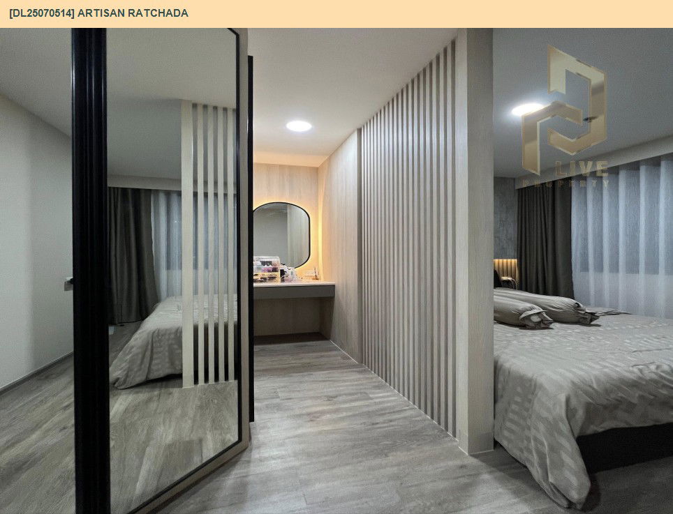 picture DL25070514 Condo for rent, Artisan Ratchada near MRT ศูนย์วัฒนธรรม, ready to move in, call urgently 0656133286 LineID @534wlwof - 10/18