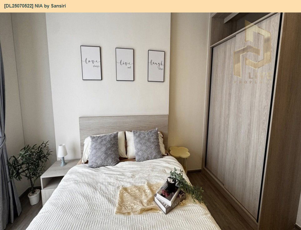 picture DL25070522 Condo for rent, NIA by Sansiri near BTS Phra Khanong, ready to move in, call urgently 0656133286 LineID @655ebbvc - 5/11