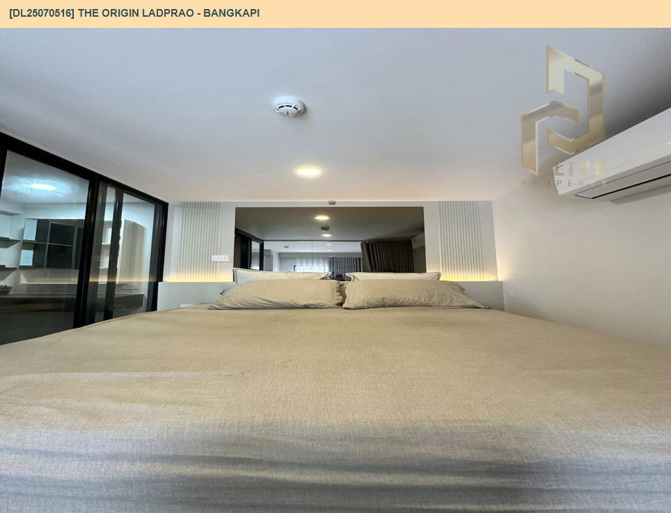 picture DL25070516 Condo for rent, THE ORIGIN LADPRAO - BANGKAPI near -, ready to move in, call urgently 0656133286 LineID @534wlwof - 3/10